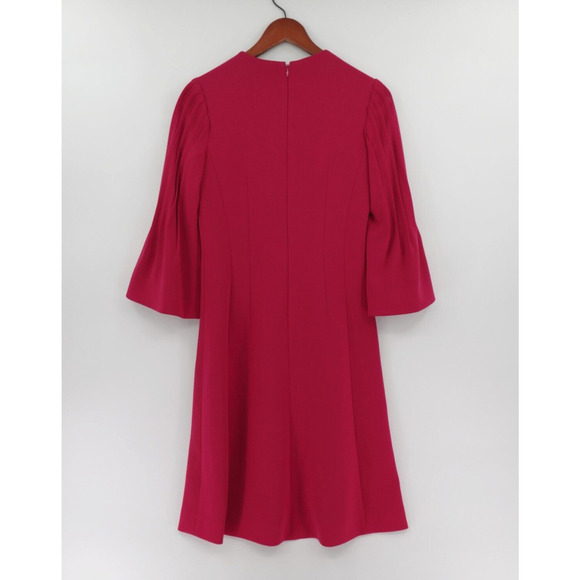 Rickie Freeman for Teri Jon Dress Womens 2 Fuchsia Crepe Evening Gown - Picture 6 of 14